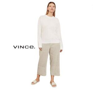 Vince Drop Shoulder Pullover Sz Small
